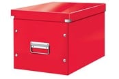 Arkivering & Opbevaring - Leitz Opbevaringsboks  Click & Store WOW Cube Large Rød - 61080026