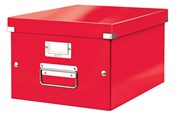 Arkivering & Opbevaring - Leitz Opbevaringsboks  Click & Store WOW Medium Rød - 60440026