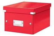 Arkivering & Opbevaring - Leitz Opbevaringsboks  Click & Store WOW Small Rød - 60430026