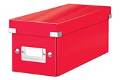 Arkivering & Opbevaring - Leitz Opbevaringsboks  Click & Store WOW CD Rød - 60410026