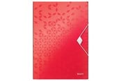Arkivering & Opbevaring - Leitz 3-klap mappe  WOW PP A4 Rød - 45990026