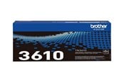 Blæk, Toner & Forbrugsstoffer - Brother TN3610 - black - original - toner cartridge - TN3610