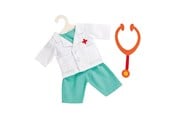 Dukker & Tilbehør - Heless Dolls Doctor's Outfit with Stethoscope 28-35 cm - 1653