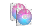 Kabinet Køler - Corsair iCUE LINK RX140 RGB 2-pack - Kabinet køler - 140mm - Hvid med RGB - 36 dBA - CO-9051024-WW