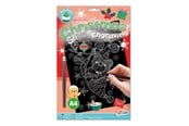 Kreativt Legetøj - Creative Craft Group XMAS Scratch Art A4 - 800003-silver