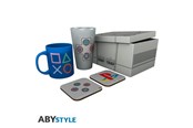 Merchandise - ABYstyle - PLAYSTATION Gift Set Glass + Mug + 2 Coasters Classic 2019 - Gaveæske - GFB0075