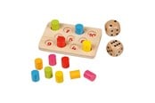 Brætspil - Goki Wood Shut the Box Mini Game - 56774