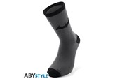 Merchandise - ABYstyle - DC COMICS Black & Grey Batman - Sokker - ABYSOC019