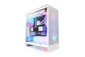 Kabinet - NZXT H7 Flow RGB (2024) - All White - Kabinet - Miditower - Hvid - CM-H72FW-R1