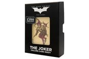 Merchandise - FaNaTtik - Batman Limited Edition Joker Calling Card Ingot - THG-DC62