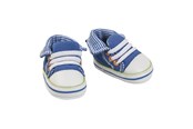 Dukker & Tilbehør - Heless Doll Shoes Sneakers Blue 38-45 cm - 447