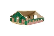 Trælegetøj - Kids Globe Running stable Wood 1:87 - 610492