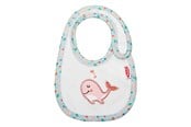 Dukker & Tilbehør - Heless Doll Bib Pink Whale - 285