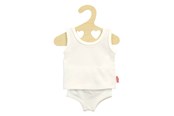 Dukker & Tilbehør - Heless Doll underpants and shirt White 35-45 cm - 2221