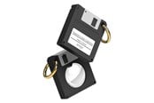 Mobil - Andet Tilbehør - Elago Floppy Disc Case for AirTag Black - EAT-DISK-BK