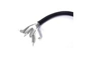 Kabel Organisering - Desire2 Deskmate Cable Sheath 2m Velcro Closing Black - D2CSH2MBK