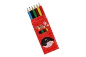 Hobby artikler - LG-Imports Colored pencils Pirate 6 pcs. (Assorted) - 6063