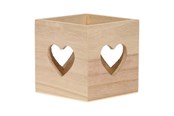 Kreativitet & Hobbyartikler - Playwood Tea light holder Heart - SL204A