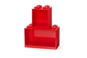 Børneværelse - LEGO BRICK SHELF SET - RED - 41171730
