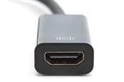 Skærmkabel - DIGITUS DisplayPort to HDMI Adapter - 15cm - DB-340400-001-S