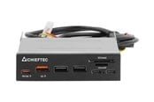 Hukommelseskort - adapter og kortlæser - Chieftec CRD-908H - card reader - USB 3.2 Gen 1 / USB-C - CRD-908H