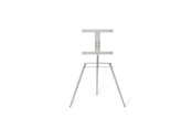 Vægbeslag, AV-Beslag & AV-Møbler - Bülow Stand BS19 White Top Lacquered Oak - Maks 50 kg - Maks størrelse 65" - BS19LAOWH