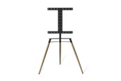 Vægbeslag, AV-Beslag & AV-Møbler - Bülow Stand BS19 Black Top Oak - Maks 50 kg - Maks størrelse 65" - BS19OBK