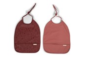 Baby Udstyr - Filibabba Bib with ties 2-pack - Fall Flowers - FI-02282