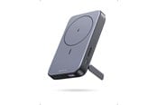 Powerbank - UGREEN Foldable Kickstand Magnetic Battery Powerbank - Grå - 10000 mAh - 15086