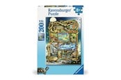 Puslespil - Ravensburger Fish and Reptile Menagerie200p - 12000866