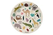 Legetøj - Folat BV Plates Zoo Party 8pcs. - 61929