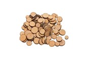 Kreativitet & Hobbyartikler - Goki Wooden Branch Discs Craft Material 100 pcs. - TT101