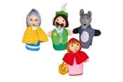 Dukke, bamse og udstyr - Goki Finger Puppets Little Red Riding Hood 4 pcs. - 51898