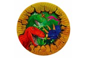 Legetøj - Folat BV Dino Plates 8pcs. - 61932