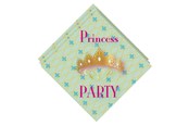 Legetøj - Haza Witbaard Napkins Princess Party 20 pcs. - 435360