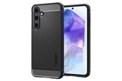 Mobil - Covers & Cases - Spigen Rugged Armor - matte black - Samsung Galaxy A55 - ACS07500
