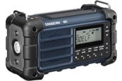 DAB, netværks- og clockradio - Sangean MMR-99 - Bluetooth - Handcrank - Solar Radio - DAB/DAB+/FM - Mono - Blå - A500480