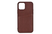 Mobil - Covers & Cases - Buffalo Phone Case PU 1 Card iPhone 13 Mini Brown - 590092