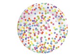 Legetøj - Haza Witbaard Plates Confetti 8pcs. - 437150