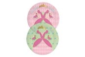Legetøj - Haza Witbaard Princess Party plates 8pcs. - 435350