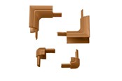 Kabel Organisering - D-LINE Adapter Kit 30x15mm Oak colored - IBEBAP3015O