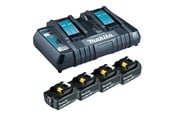 Akku & Lader - Makita DC18RD battery charger - with battery - 4 - Li-Ion - 199485-6