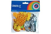 Kreativt Legetøj - Haza Witbaard Foam stickers Animals 32 pcs. - 192305