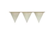 Legetøj - Haza Witbaard Flag line Gold Glitter 6mtr. - 437605