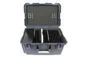 Vægbeslag, AV-Beslag & AV-Møbler - LEBA Innovation LEBA NoteCase - storage box - for 16 tablets - black - Maks - Maks størrelse - NCASE-16TAB-USB-SC