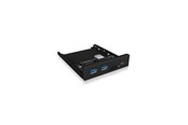 USB hub - ICY BOX IB-HUB1417-i3 USB hub - USB 3.0 - 3 ports - Sort - IB-HUB1417-I3