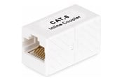 Netværkskabel - StarTech.com RJ45 Coupler 5-Pack Inline Cat6 Coupler Female to Female (F/F) T568 Connector Unshielded Ethernet Cable Extension - 5 Pack (IN-CAT6-COUPLER-U5) - network coupler - white - Hvid - IN-CAT6-COUPLER-U5