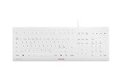 Tastatur - Cherry STREAM KEYBOARD - Tastatur - Nordisk - Hvid - JK-8502PN-0