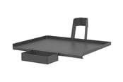 Vægbeslag, AV-Beslag & AV-Møbler - Ergotron - TAA Compliant Version shelf - heavy-duty - for medical monitor - dark grey - Maks 10.9 kg - Maks størrelse - 98-417-282