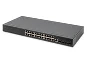 Switch - DIGITUS DN-80223 - switch - 24 ports - Managed - rack-mountable - DN-80223